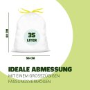 Allzweckbeutel 35 Liter  aus HDPE