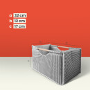 Aufbewahrungsbox faltbar 32cm x 17cm x 18cm