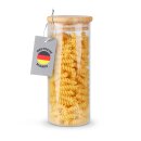 Vorratsglas Ø 6,5 x 14,5 cm mit Baumbusdeckel 400 ml