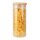 Vorratsglas Ø 6,5 x 14,5 cm mit Baumbusdeckel 400 ml