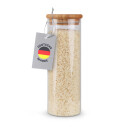 Vorratsglas mit Bambusdeckel 500 ml