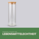 Vorratsglas mit Bambusdeckel 500 ml