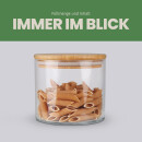 Vorratsglas mit Bambusdeckel 700 ml