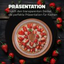 Käse und Kuchenplatte