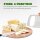 Käse und Kuchenplatte