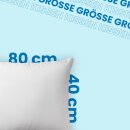 Kopfkissen "Mountain Peak" Federn/Daunen 40x80cm