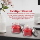 Duftkerze im Glas "Macaron" 2er-Pack Donut Himbeere