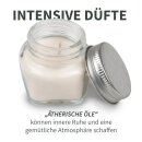 Duftkerze im Glas "Forrest Walk" mit Deckel, 2er Pack mit je ca. 7 Std. Brenndauer, Ø6cm
