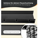 Befestigungsschiene für Flauschvorhang (Anthrazit) - 56cm