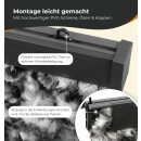Befestigungsschiene für Flauschvorhang (Anthrazit) - 56cm