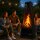 Gartenkamin 57,5x38x149,5cm mit Grillfunktion