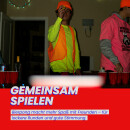 Bierpong Tisch Trinkspiel - Faltbarer und höhenverstellbarer Partytisch 240cm