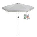 Gartenschirm ⌀ 300cm Aluminium mit Kurbel