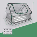 Hochbeet mit Gewächshaus 2in1 Metall