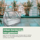 Hochbeet mit Gewächshaus für Gemüse, Kräuter & starke Pflanzen