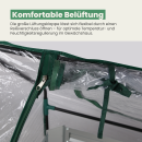 Hochbeet mit Gewächshaus