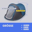 Wurfzelt Pop-Up für 1–2 Personen Komplettset