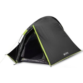 Campingzelt 2 Personen schwarz wasserdicht