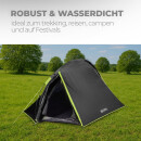Campingzelt 2 Personen schwarz wasserdicht
