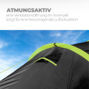 Tunnelzelt 2 Personen schwarz wasserdicht