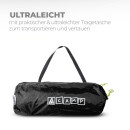 Tunnelzelt 2 Personen schwarz wasserdicht