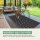 Outdoor-Teppich aus recycelten Premium-Kunststoff Raute 90cm x 150cm