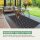 Outdoor-Teppich aus recycelten Premium-Kunststoff Raute 120cm x 180cm