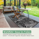 Outdoor-Teppich aus recycelten Premium-Kunststoff Farn 160cm x 230cm