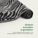 Outdoor-Teppich aus recycelten Premium-Kunststoff Farn 160cm x 230cm