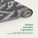 Outdoor-Teppich aus recycelten Premium-Kunststoff Ethno 90cm x 150cm