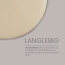 Kunstlederkissen für Stuhl mit Antirutsch ⌀38cm Beige 6er Pack