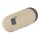 Kunstlederkissen für Stuhl mit Antirutsch ⌀38cm Beige 6er Pack
