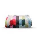 Kuscheldecke Wohndecke mit Cashmere-Touch 150x200cm Trapez