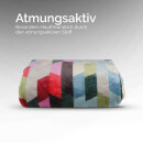 Kuscheldecke Wohndecke mit Cashmere-Touch 150x200cm Trapez