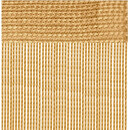 Fadengardine 56 x 185cm, Fadenvorhang für Wohnwagen Gold Mit Gardinenstange