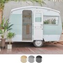 Fadengardine 56 x 185cm, Fadenvorhang für Wohnwagen Gold Ohne Gardinenstange