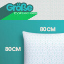 Kopfkissen "Freeze" 80x80cm