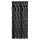 Flauschvorhang 56x185cm - 140x220cm Unistreifen Schwarz-56x185 cm