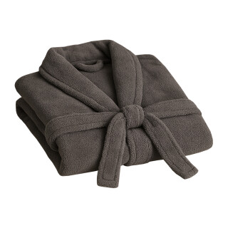Bademantel Übergröße - Grau - 4XL