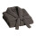 Bademantel aus 100% Coral Fleece Grau 4XL