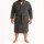 Bademantel aus 100% Coral Fleece Grau 4XL