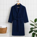 Bademantel aus 100% Coral Fleece Marine 4XL