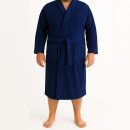 Bademantel aus 100% Coral Fleece Marine 6XL
