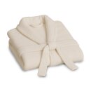 Bademantel aus 100% Coral Fleece Ecru 4XL