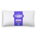 Kopfkissen "3 Kammer" mit Außensteg Federfüllung 40x80cm