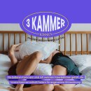 Kopfkissen "3 Kammer" mit Außensteg Federfüllung 40x80cm