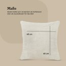 Kissenhülle Bubble 60x60cm Offwhite