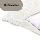 Kissenhülle Bubble 60x60cm Offwhite