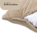 Kissenhülle Bubble 60x60cm Beige