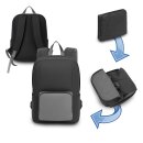 Rucksack faltbar Anthrazit